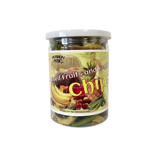 MUSHAN BASE Mixed Fruit and Vegetable Crisps 90g