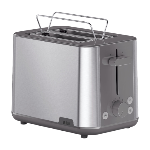 Braun PurShine HT1510GY 2-Schlitz-Toaster