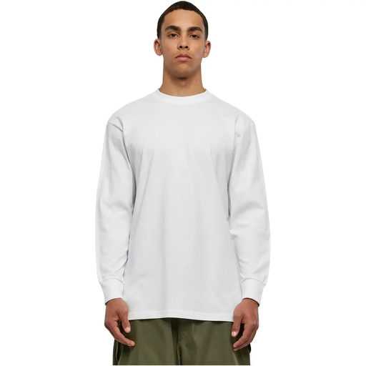 Urban Classics Tall Tee L/S T-Shirts white M