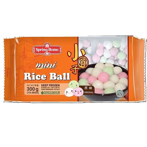 Spring Home TYJ Mini Rice Balls - Plain Flavor