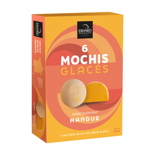 ERHARD 6 Frozen Mango Mochis 210 g