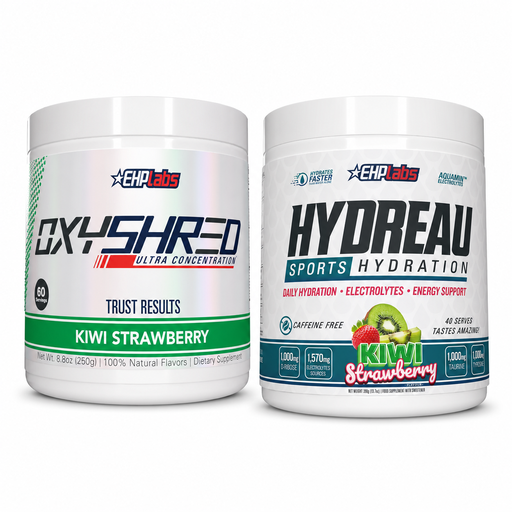 EHP Labs OxyShred Kiwi Strawberry + Hydreau Kiwi Strawberry Hydration Bundle