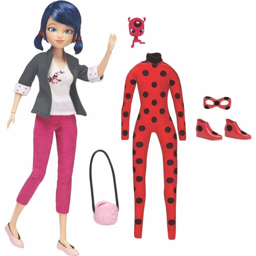 BANDAI Miraculous Marinette and Ladybug Doll