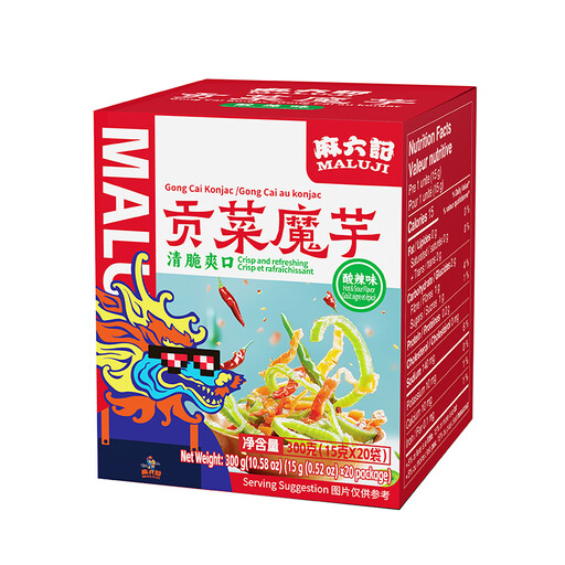 Maliuji Gong Cai Konjac Sour and Spicy Flavour 300g