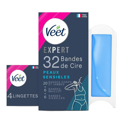 VEET Expert Precision Cold Wax Strips