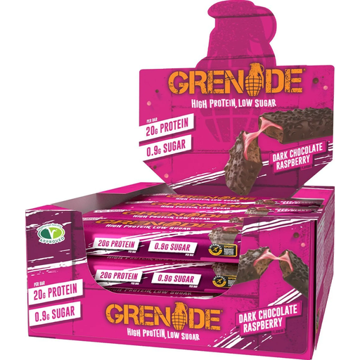 Grenade Protein Bars Dark Chocolate Raspberry