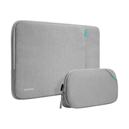 Tomtoc Defender-A13 13-inch Laptop Sleeve Kit in Dark Grey