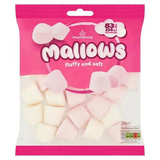 Morrisons Marshmallows 200g pack