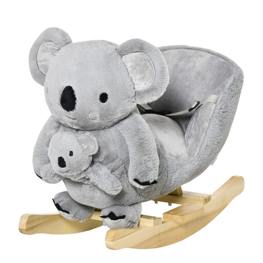 Children's Rocking Horse with Koala Design
