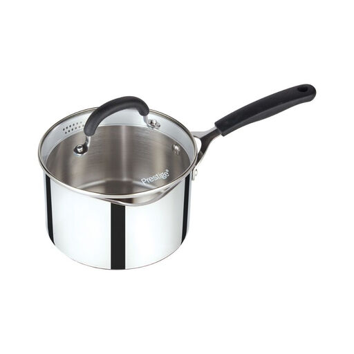Prestige Made to Last Non-Stick Stainless Steel Induction Saucepan