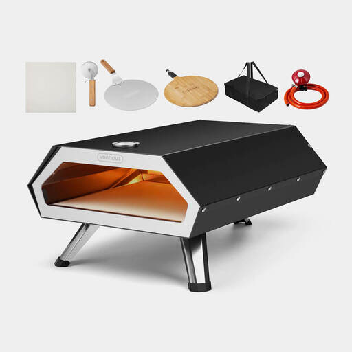 Vonhaus 12" Gas Pizza Oven