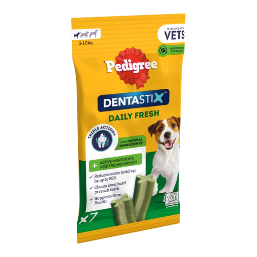 Pedigree DENTASTIX Fresh Daily Dental Chews Small Dog Treat