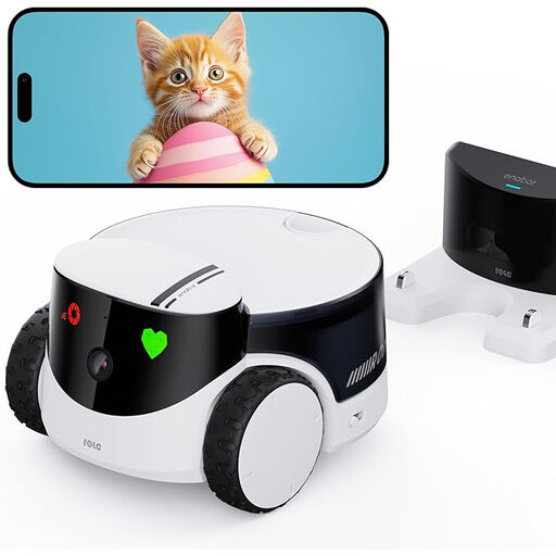 Enabot Rola PetPal Pet Companion Robot