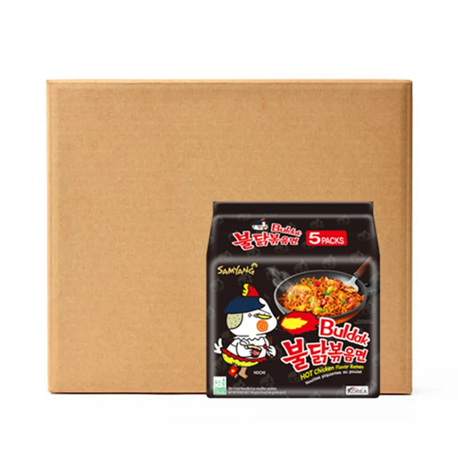 Samyang Buldak Hot Chicken Ramen Noodles Original 140g*40