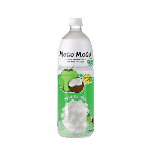 Mogu Mogu Coconut Flavoured Drink with Nata de Coco 1L