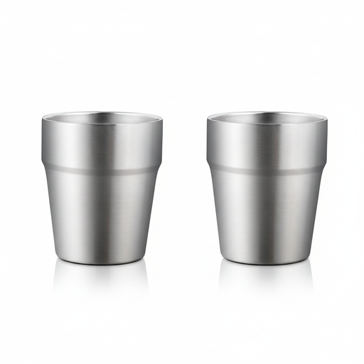 Maxcook 304 RVS Beker Set