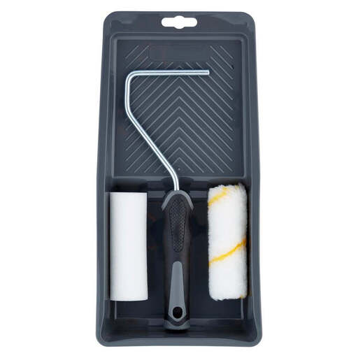 PROBUILDER ROLLER SET 10CM 4PCS Black,Grey