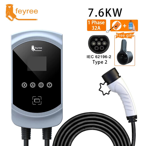 feyree EV Charger met App Control