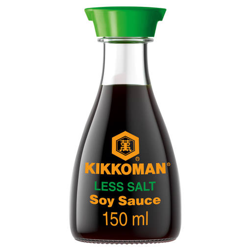 KIKKOMAN Less Salt Soy Sauce 150ml