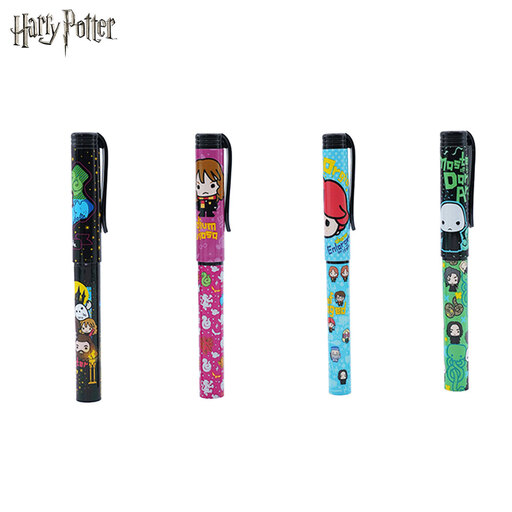 4pcs Harry Potter Pen Set Officially Licensed Cute Chibi Character Pen