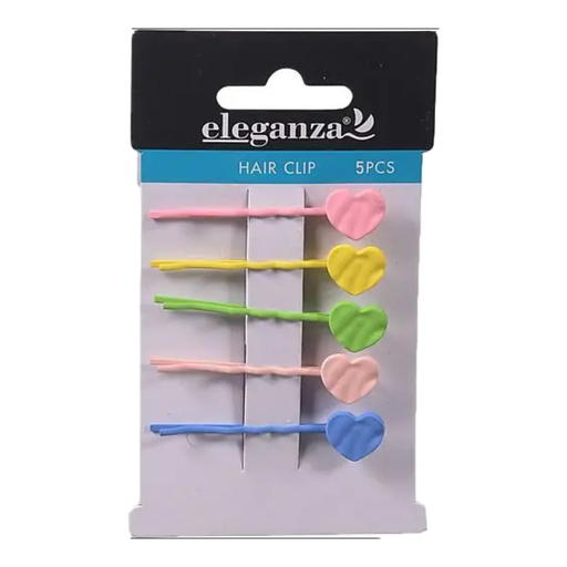 Metal Hair Barrettes, Pack of 5