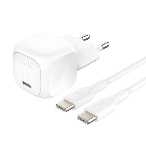 Belkin 20 W USB-C Power Delivery Wall Charger for Mobile Phones