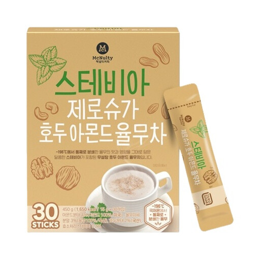 McNulty Stevia Walnut Almond YulmuTea 30pcs 450g