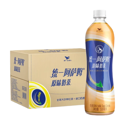 Cooling Hydration Uni-President Milk Tea Assam Flavor 500ml x 15