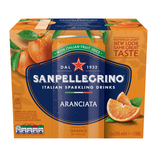 San Pellegrino Orange 6 x 330ml