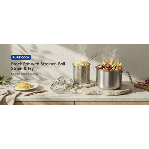 PURECOOK RVS Frituurpan