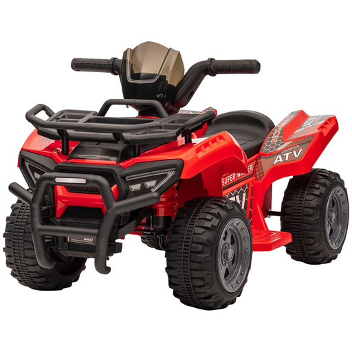HOMCOM 6V Kids Electric Ride on Car Toddlers Quad Bike