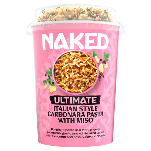 Naked Ultimate Italian Carbonara With Miso