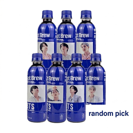 HY Bts Hot Brew Americano Ice Coffee，350 ml