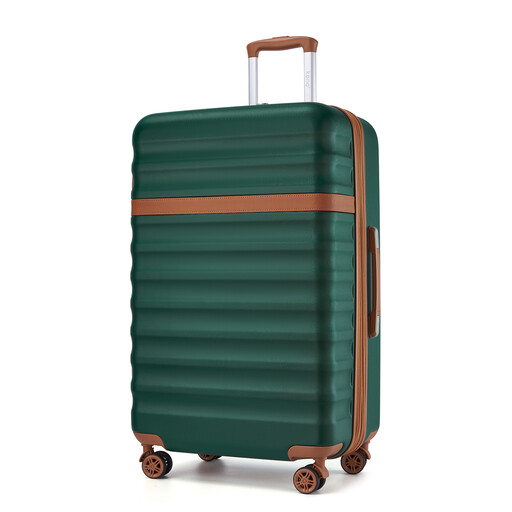 Kono 28-inch ABS+PC hard-shell suitcase with TSA lock