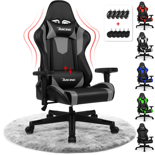Ergonomic Gaming Chair, grey