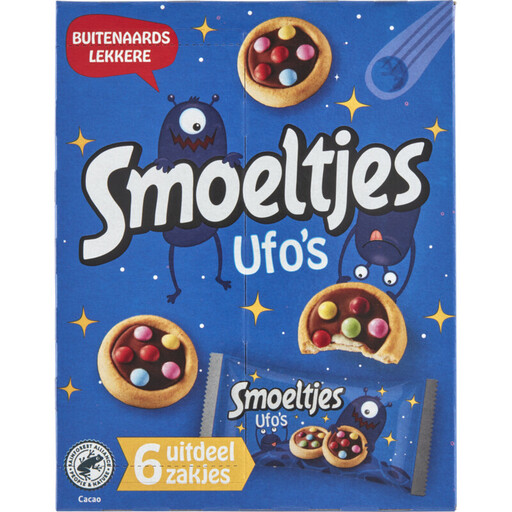 UFO's Mini Biscuits With Chocolate Nibs - 140 g