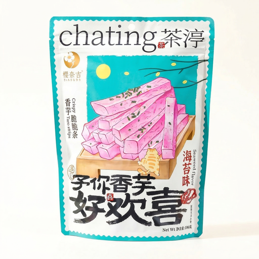 Chaoyouwei Crispy Taro Strips Seaweed Flavor