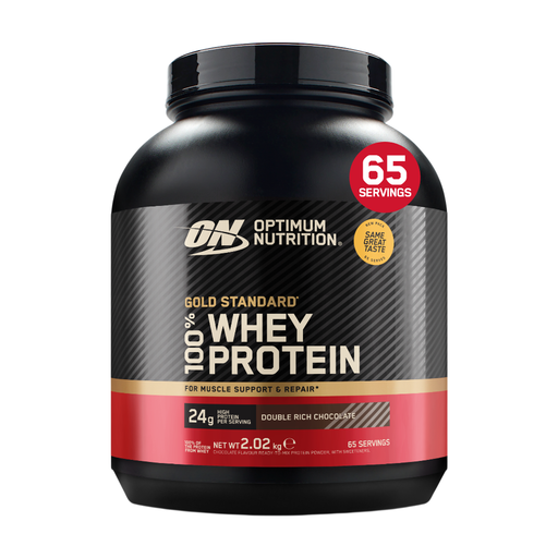 Optimum Nutrition Gold Standard 100% Whey Protein Powder Double Rich Chocolate 2.015 kg
