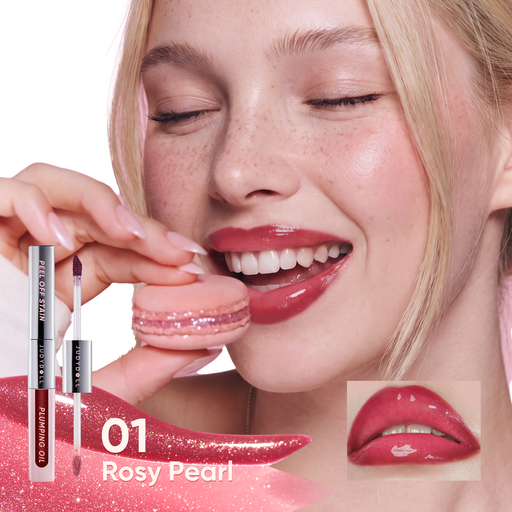 JUDYDOLL Peel Off Stain and Plumping Oil Duo 01 Rosy Pearl