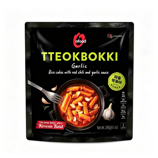 O'Food Garlic tteokbokki 260g