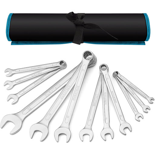 DURATECH Jeu de 12 clés mixtes, 6-22 mm