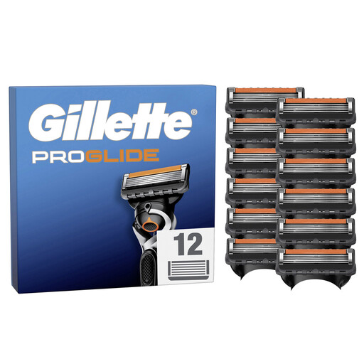 Gillette Fusion5 Proglide 12 Ersatzklingen
