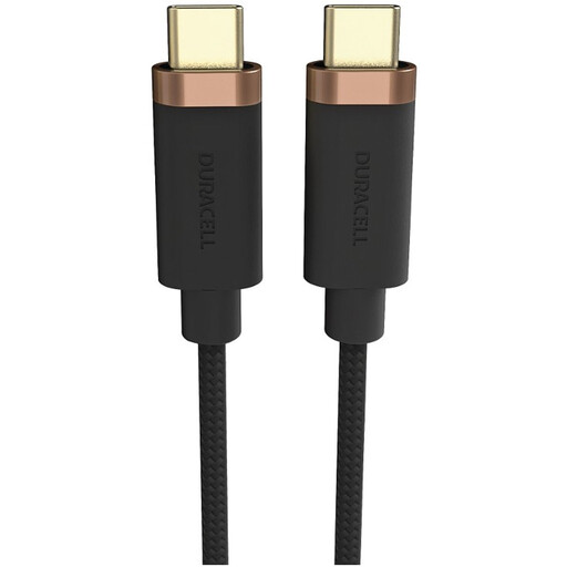 DURACELL CABLE USB-C/USB-C BRAIDED 2M
