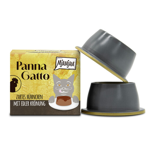 MjAMjAM Cat Cream au poulet, 2 x 80 g