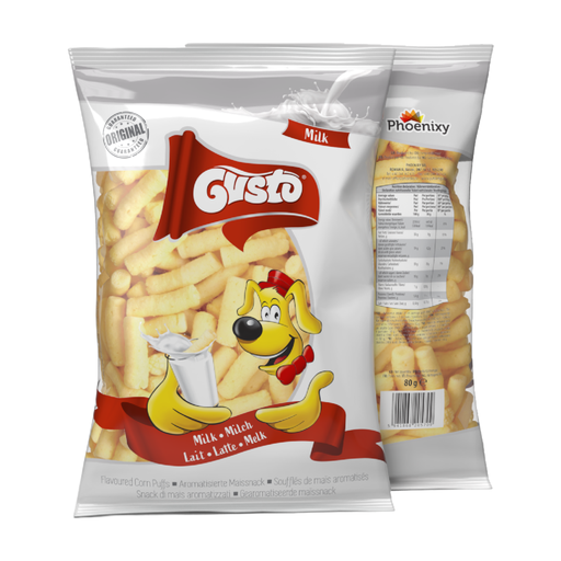 Gusto Milk Corn Puffs