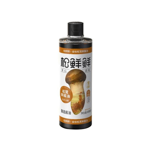 Songxianxian Golden Label Fresh Matsutake-Flavored Soy Sauce 490 mL