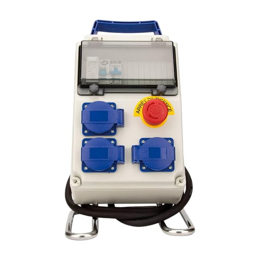 Zenitech 8-Module IP54 Construction Site Box