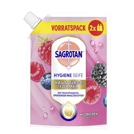 Sagrotan Hand soap Refill Wild berries scent 500ml
