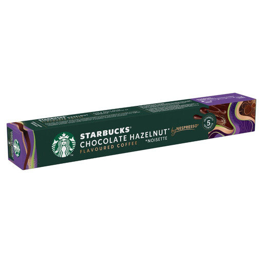 Starbucks Nespresso Hazelnut 榛果风味咖啡胶囊，10 粒装，51 g