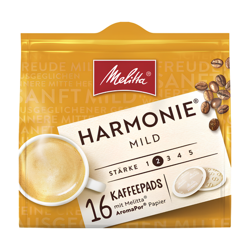 Melitta Harmonie 柔和型咖啡软包 16 片 112g